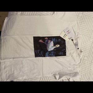 Noah x Barbour t shirt size large